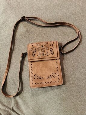 Plum Brown Crossbodyl Bag